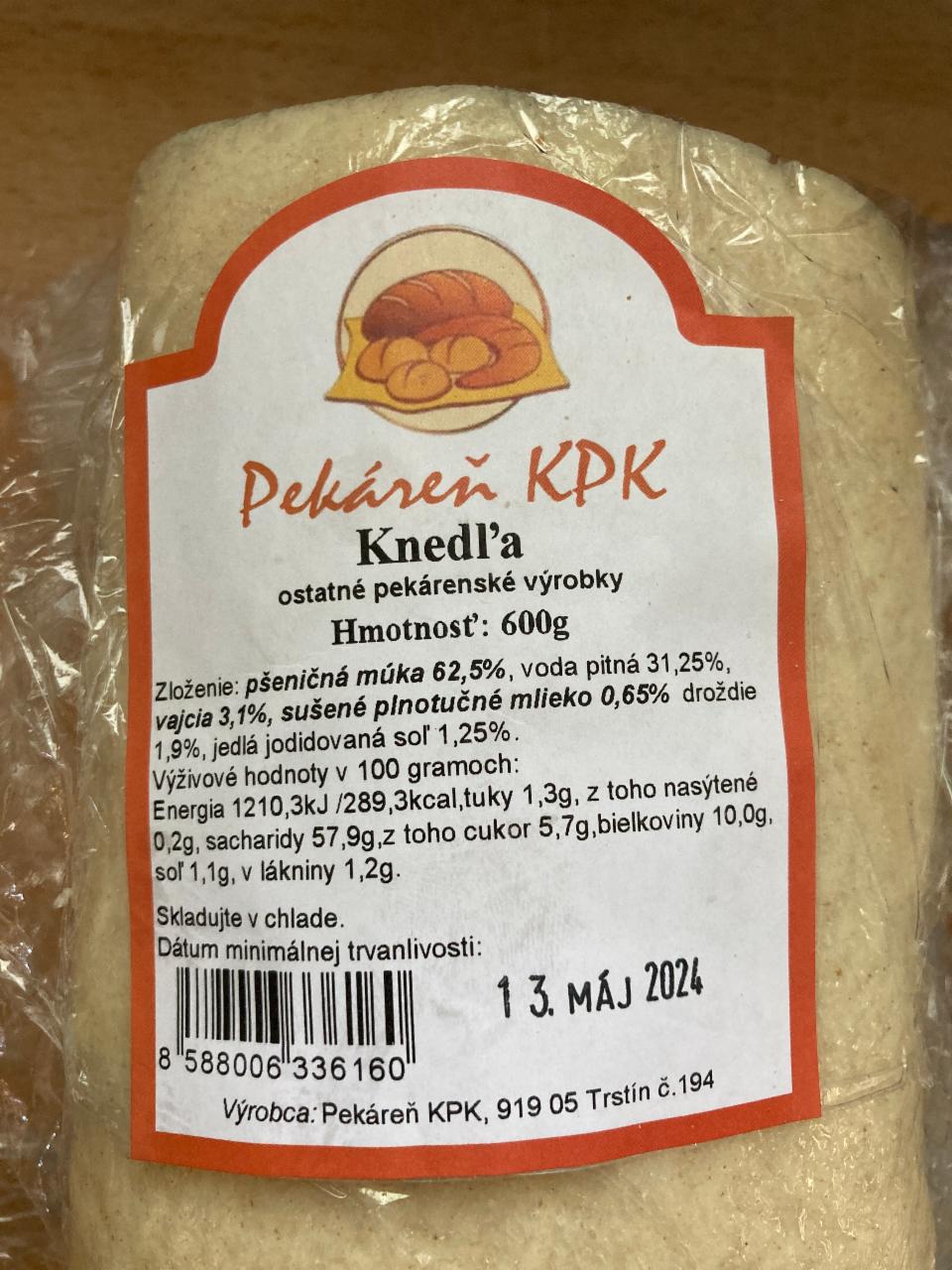 Fotografie - Knedľa pekáreň KPK