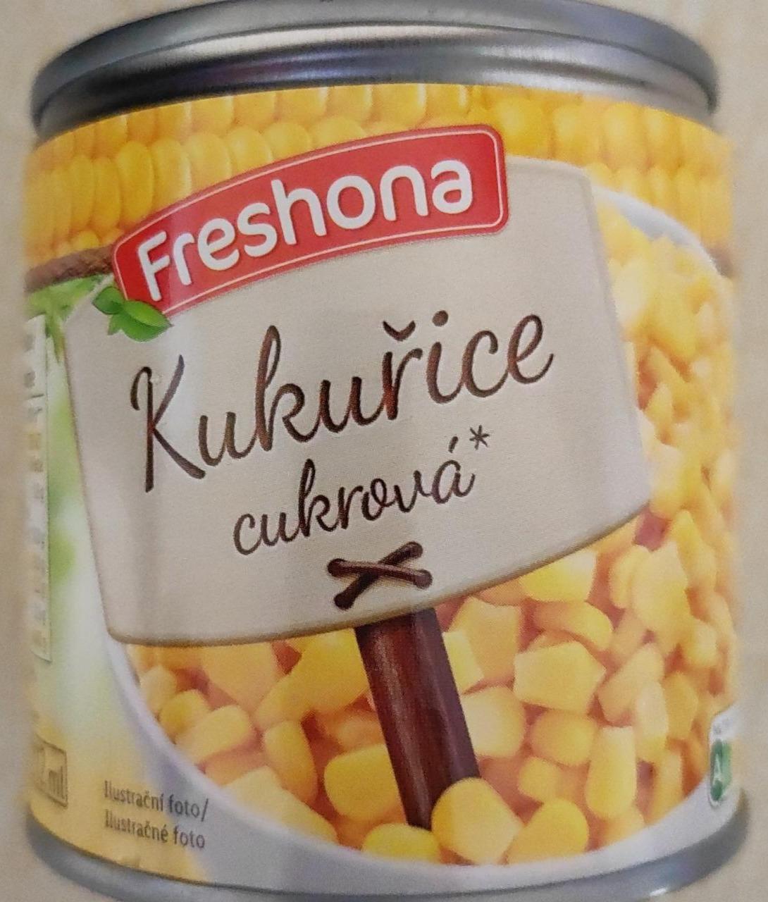 Fotografie - Kukuřice cukrová Freshona