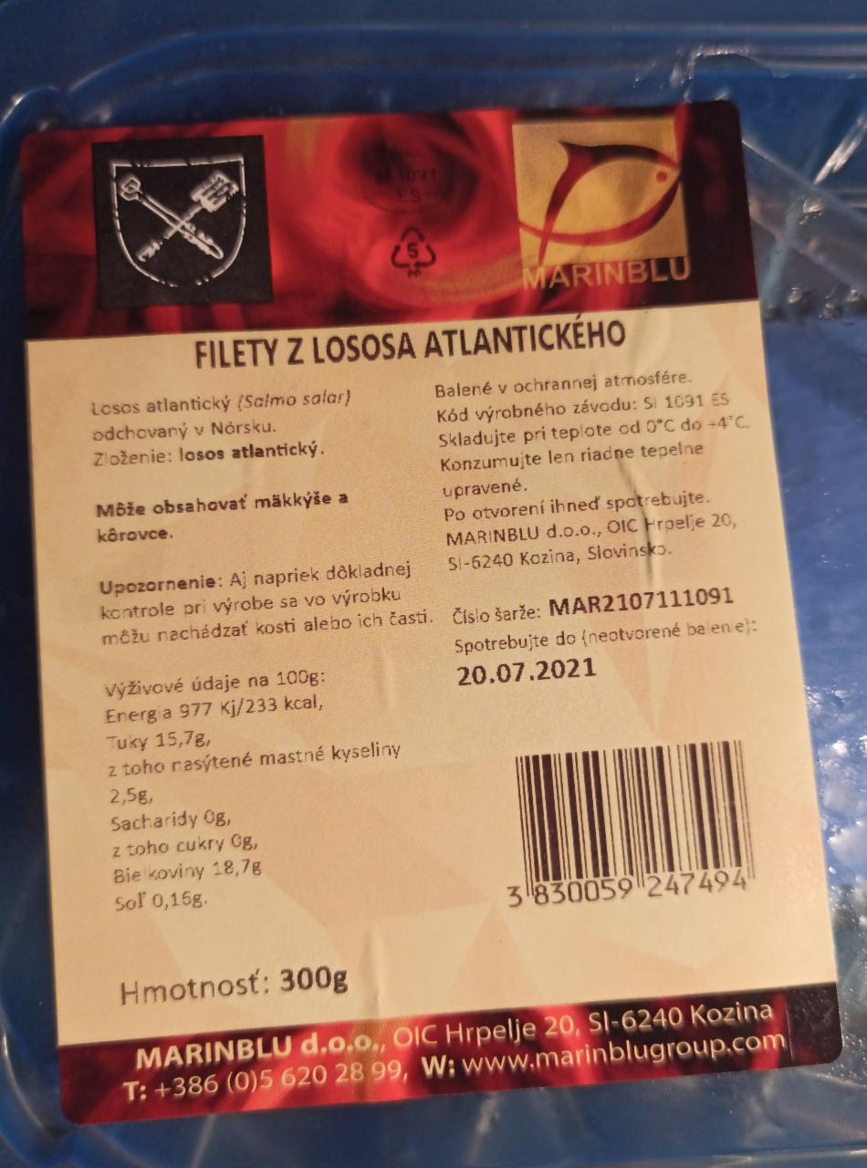 Fotografie - filety z lososa atlantickeho