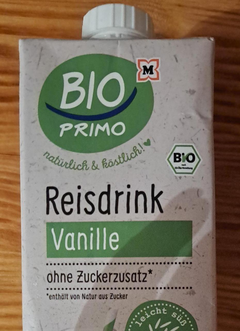 Fotografie - Reisdrink Vanilla Bio Primo