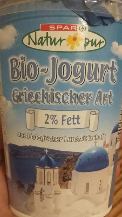 Fotografie - bio-jogurt Griechischer Art 2% Fett