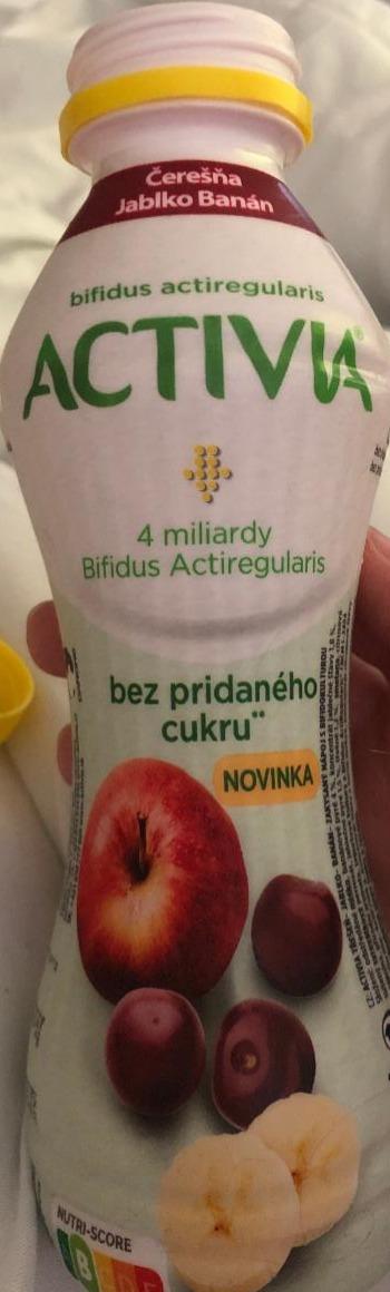 Fotografie - Activia Čerešňa Jablko Banán