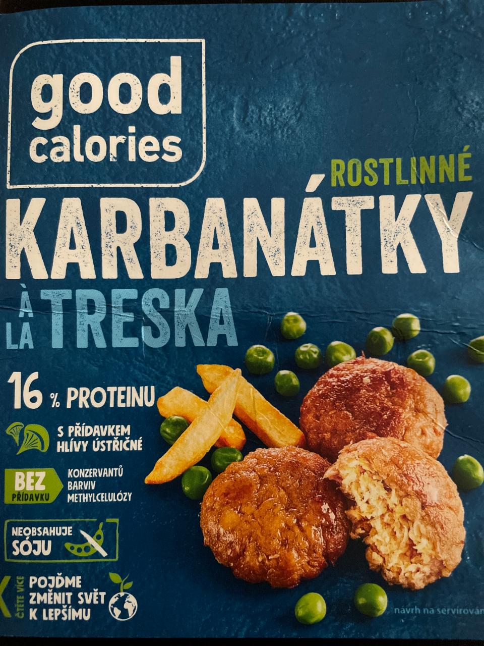 Fotografie - Karbanátky á la treska Good Calories