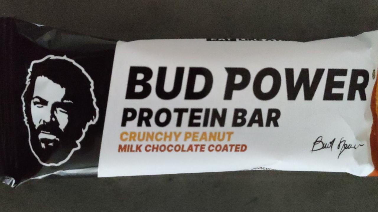 Fotografie - BUD POWER protein bar Crunchy Peanut 50g