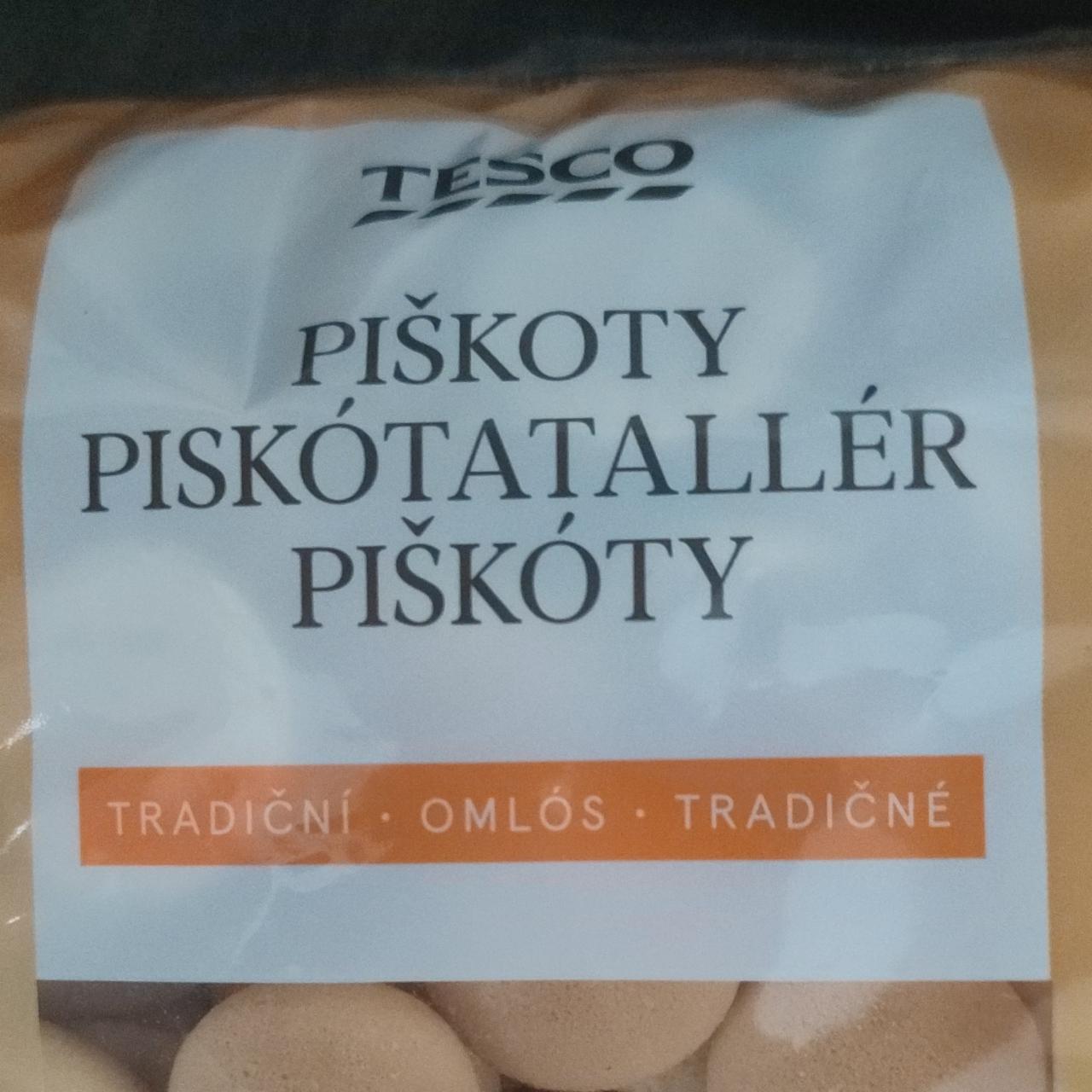 Fotografie - Piškóty Tesco