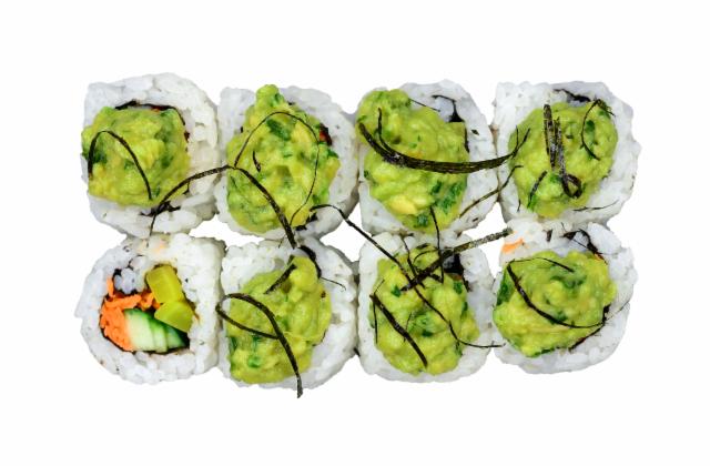 Fotografie - Avocado Tartar Roll Sushi Time