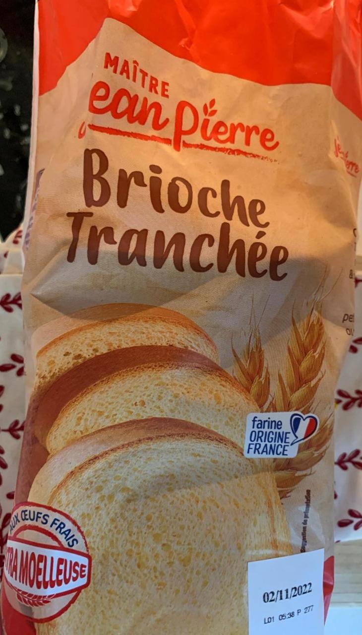 Fotografie - brioche tranchee Maitre Jean Pierre