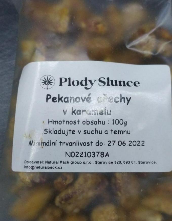 Fotografie - Pekanové ořechy v karamelu Plody slunce