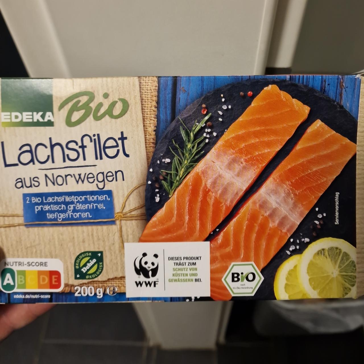 Fotografie - Lachsfilet aus Norwegen Edeka