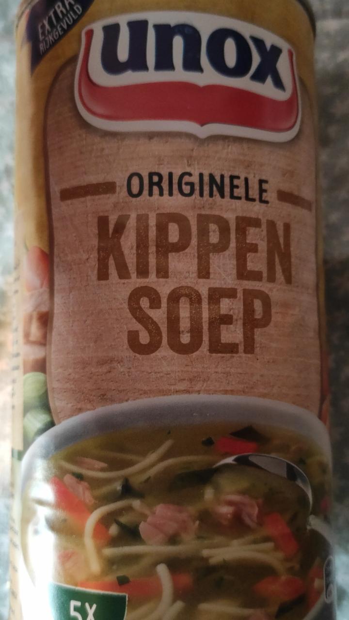 Fotografie - kippen soep unox originele