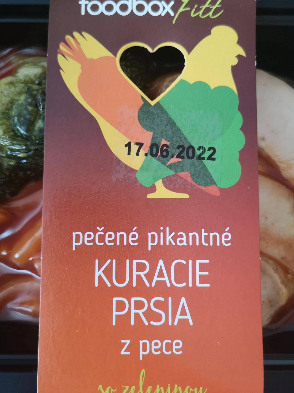 Fotografie - Pečené pikantné kuracie prsia z pece so zeleninou Foodbox