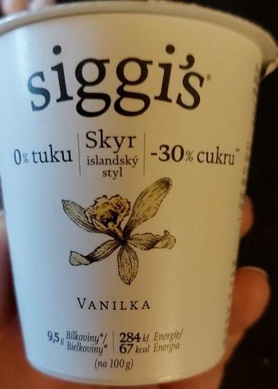 Fotografie - Skyr 0% tuku vanilka Siggi's