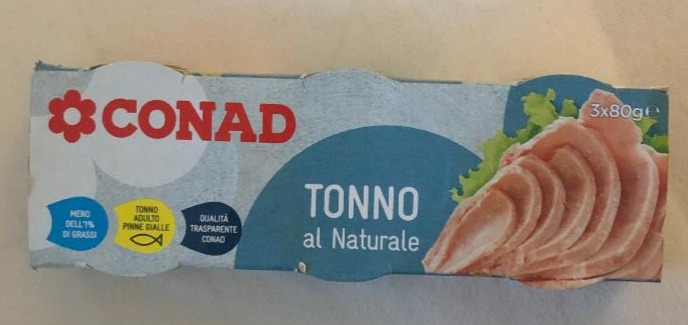 Fotografie - tonno al naturale conad