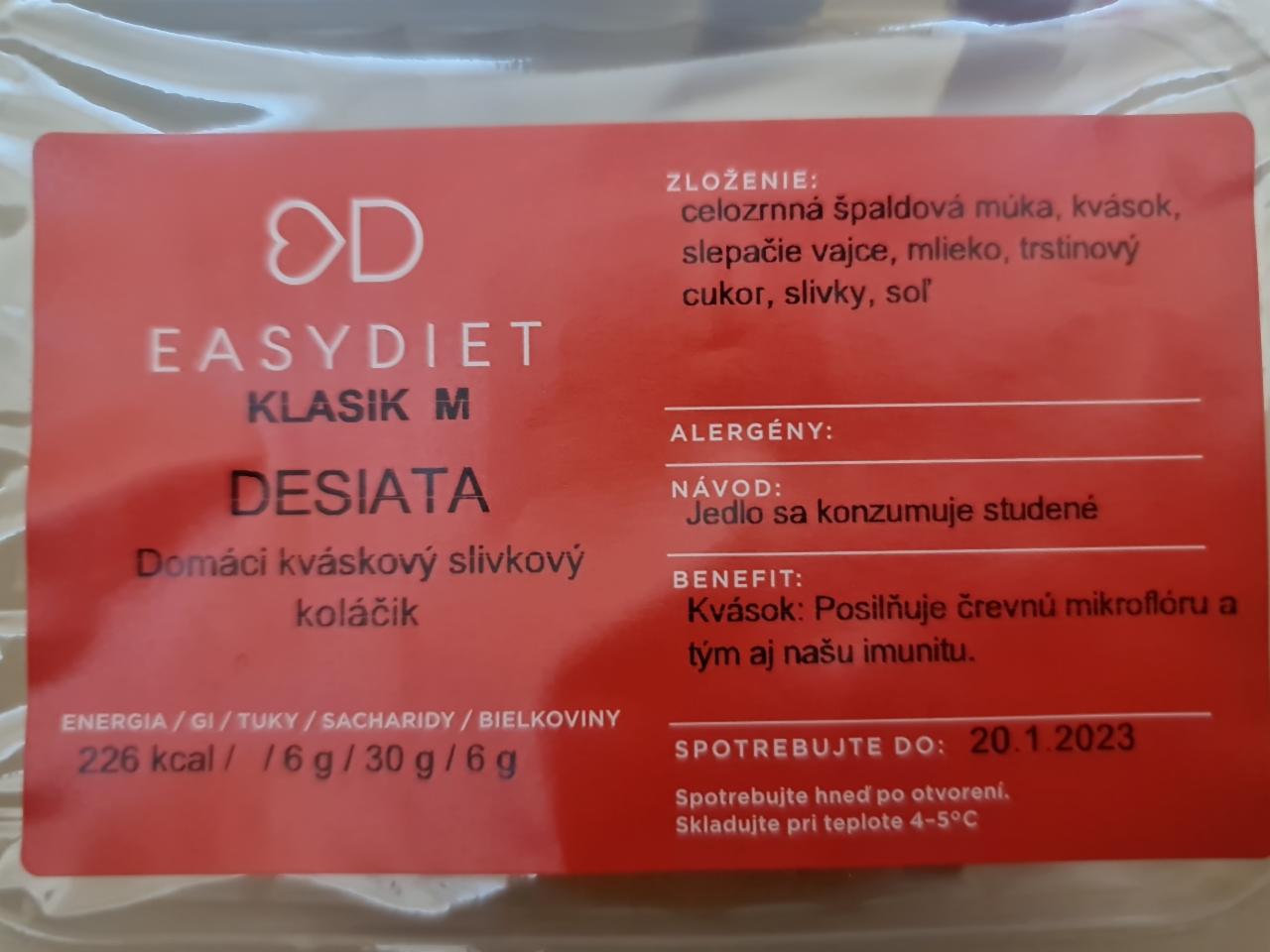 Fotografie - Domáci kváskový slivkový koláčik EasyDiet