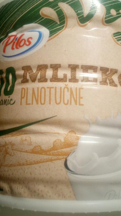 Fotografie - Bio organic mlieko plnotučné Pilos