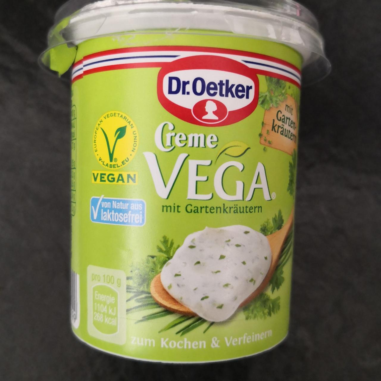 Fotografie - Creme Vega mit Gartenkräutern Dr.Oetker