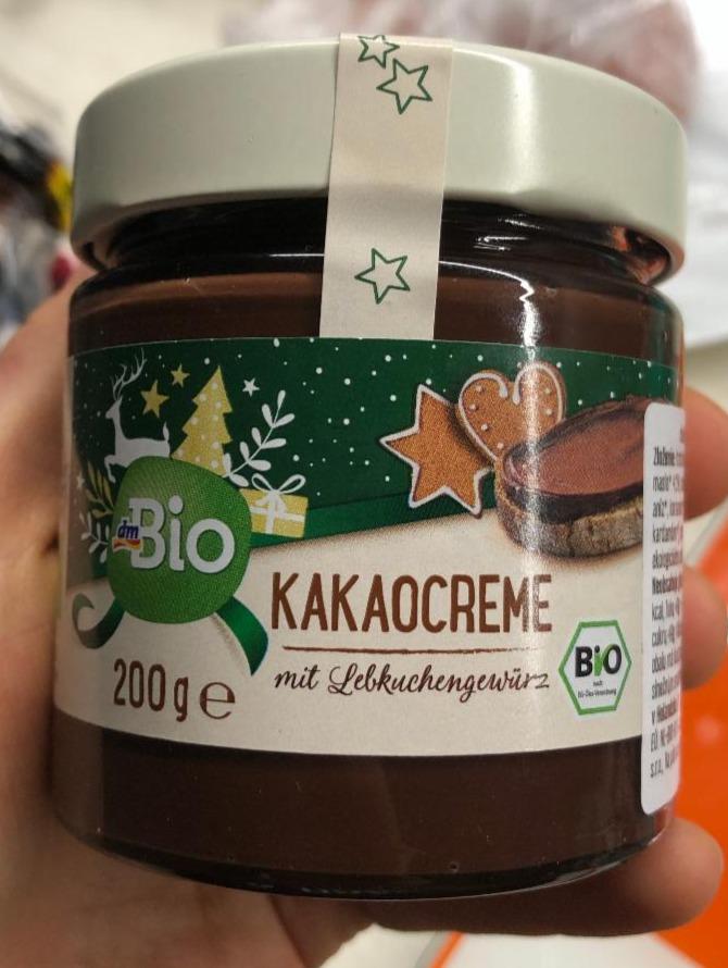 Fotografie - Kakaocreme mit Lebkuchengewürz dmBio