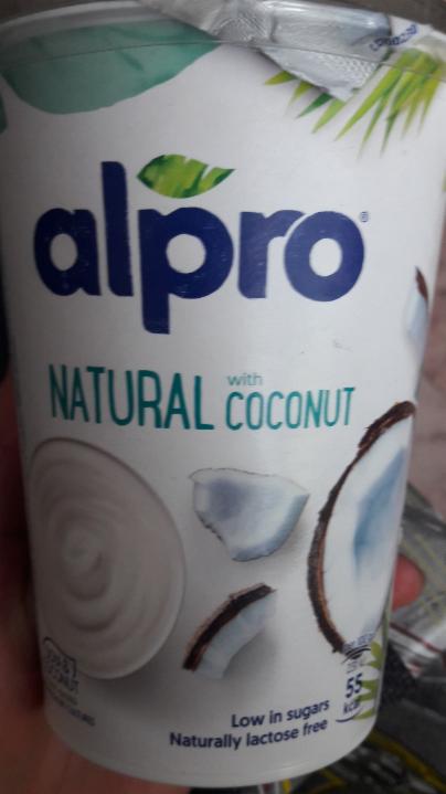 Fotografie - Alpro jogurt natural coconut