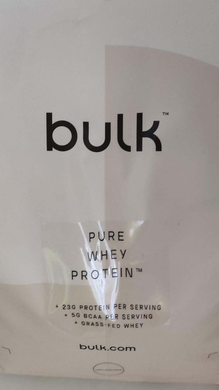 Fotografie - Bulk pure whey protein