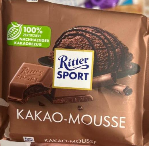 Fotografie - Ritter sport Kakao Mousse