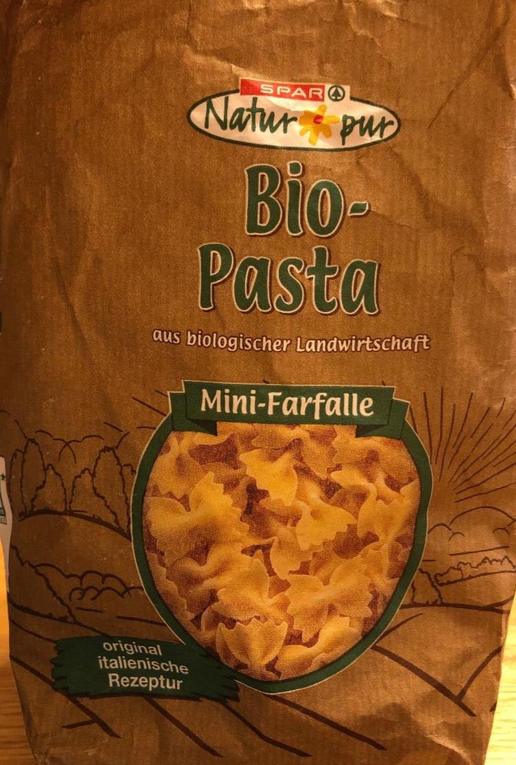 Fotografie - Bio-Pasta Mini-Farfalle Natur pur Spar