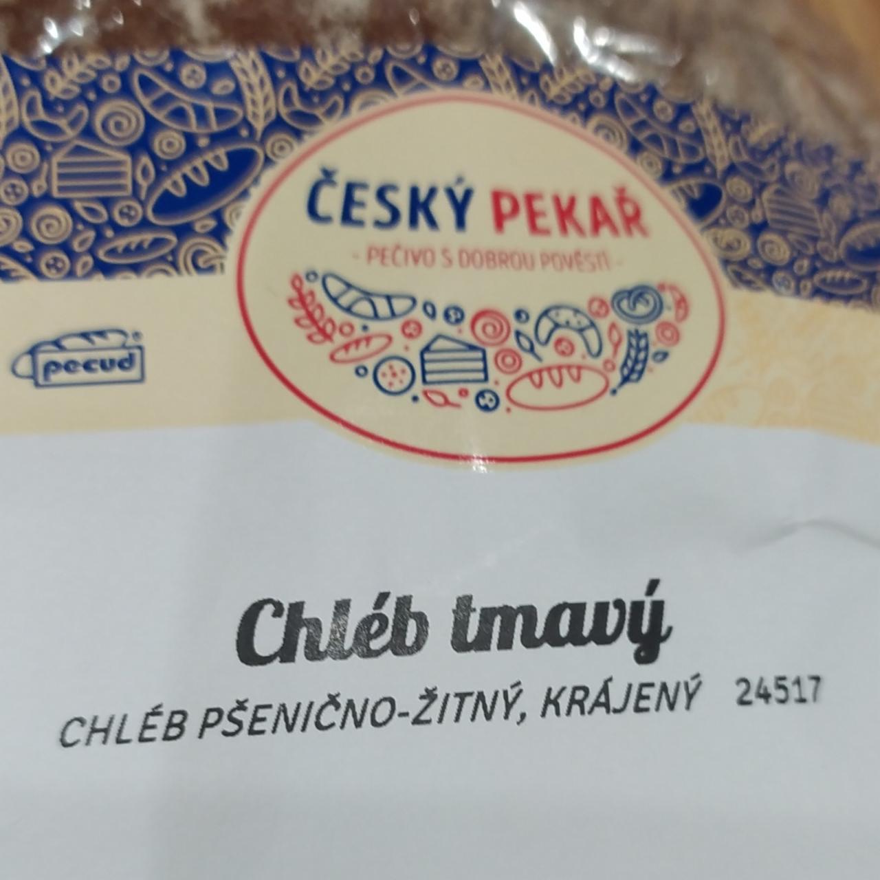 Fotografie - Český pekař Chléb tmavý pšenično-žitný, krájený Pecud