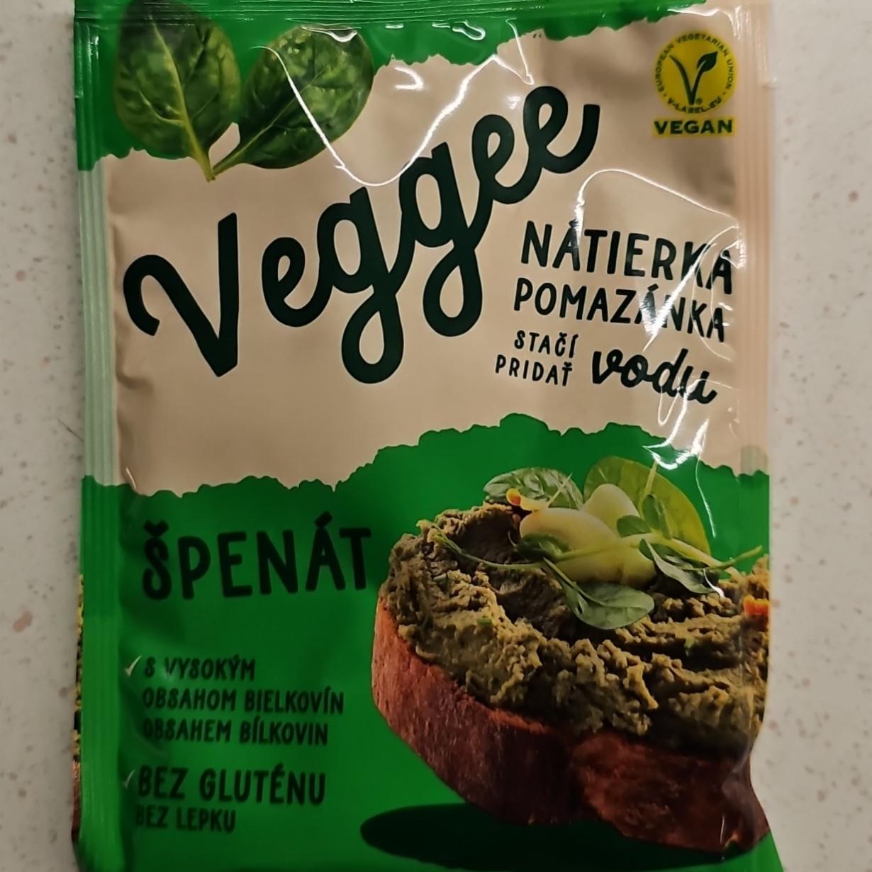 Fotografie - Nátierka Pomazánka Špenát Veggee