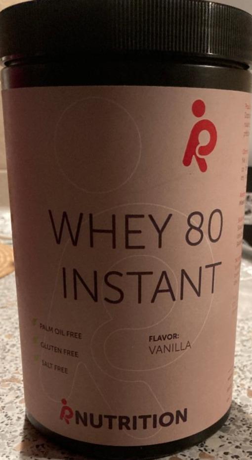 Fotografie - whey 80 instant vanilla