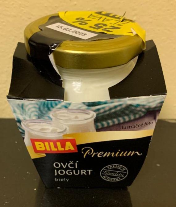 Fotografie - Ovci jogurt Billa premium 