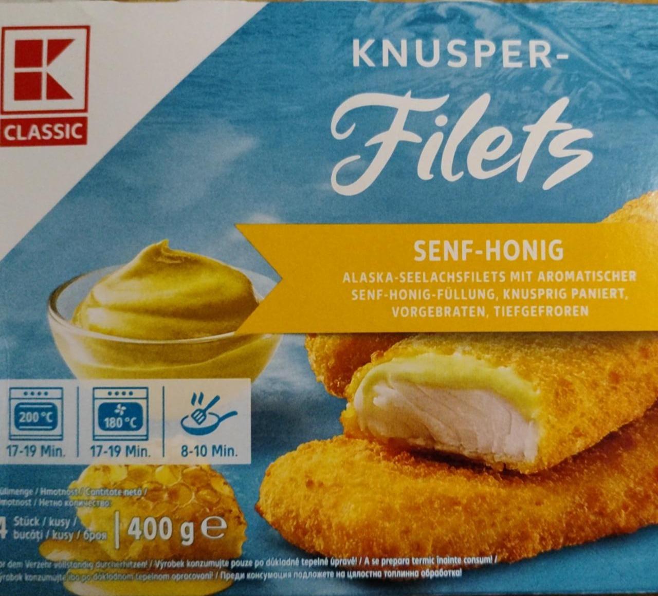 Fotografie - Knusper-filets Senf-Honig K-Classic