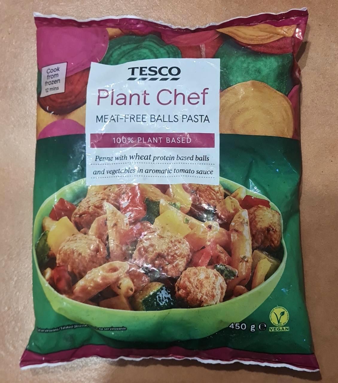 Fotografie - Plant chef Meat-free balls pasta Tesco