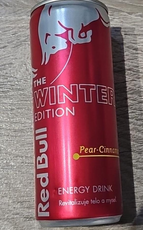 Fotografie - Red Bull Winter edition Pear-Cinnamon