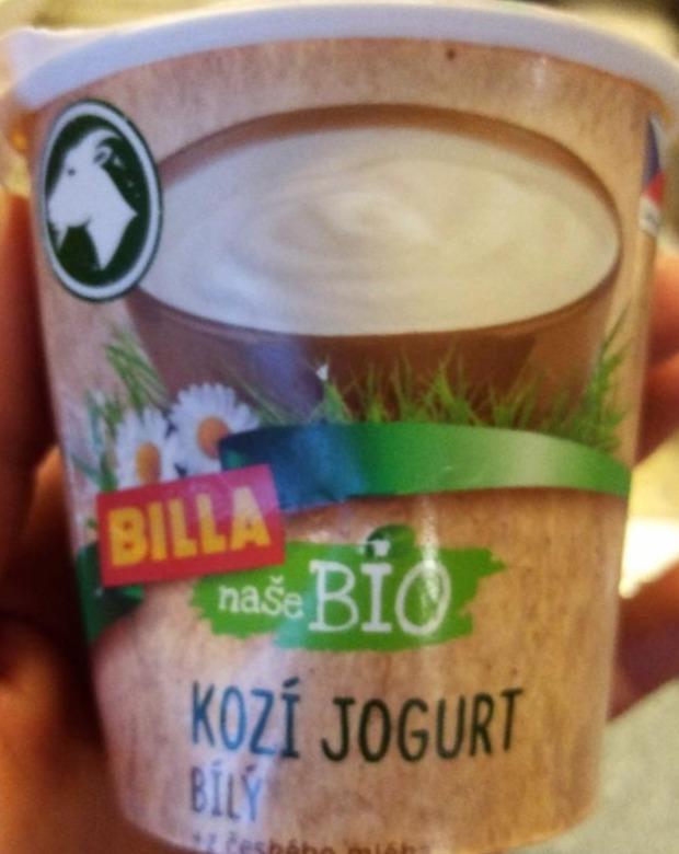 Fotografie - biely jogurt z kozieho mlieka Naše Bio