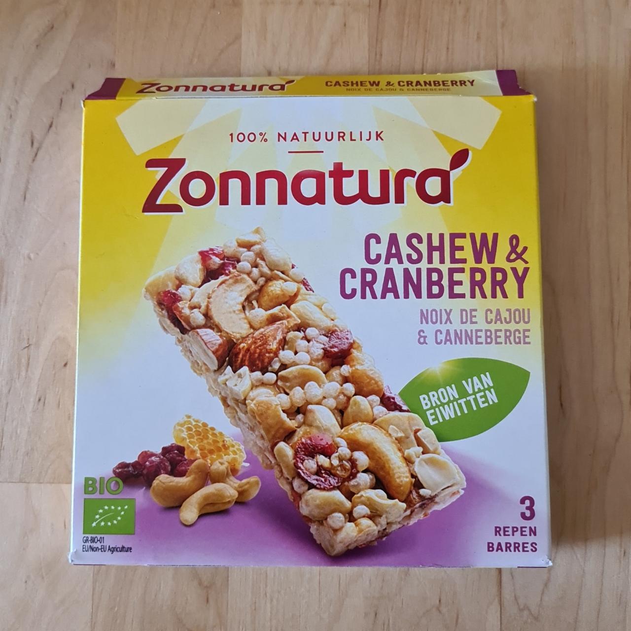 Fotografie - Cashew & Cranberry Zonnatura