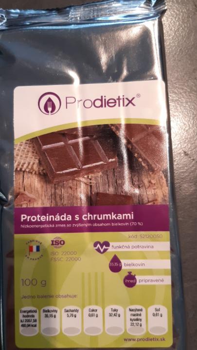 Fotografie - proteinada s chrumkami prodietix