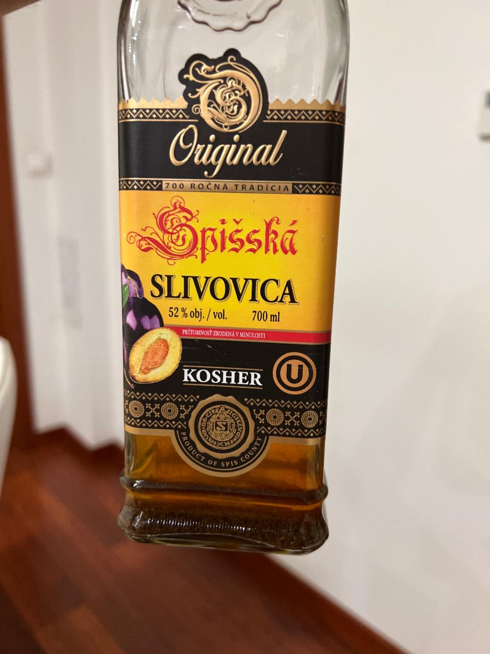 Fotografie - Spišská slivovica Kosher 52%