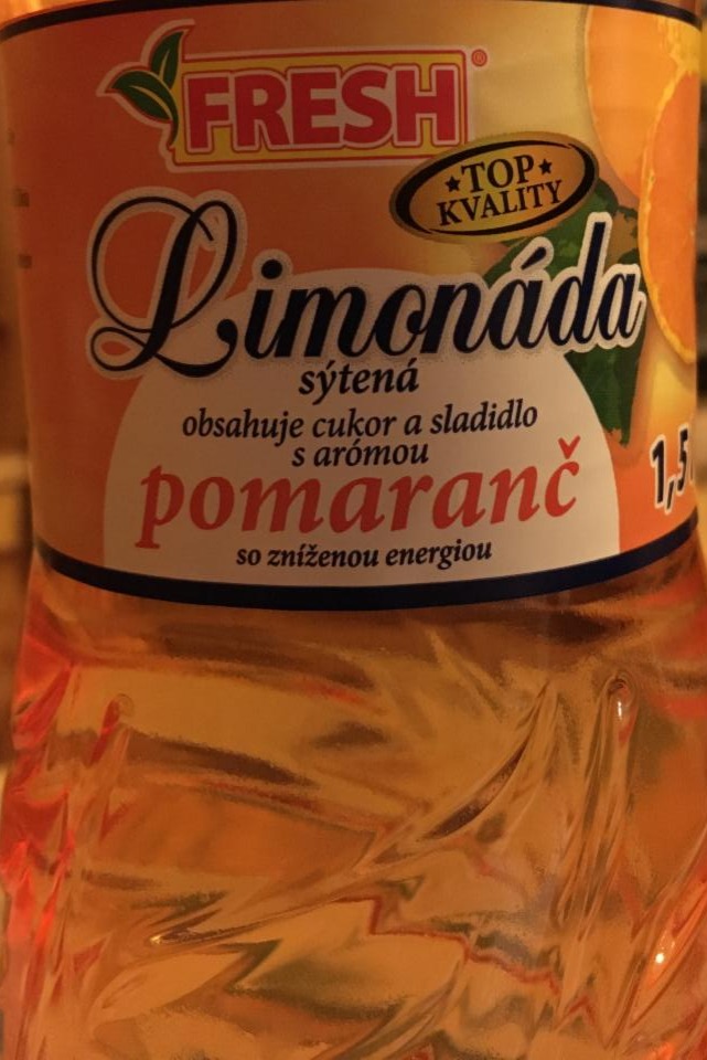 Fotografie - Fresh limonáda pomaranč