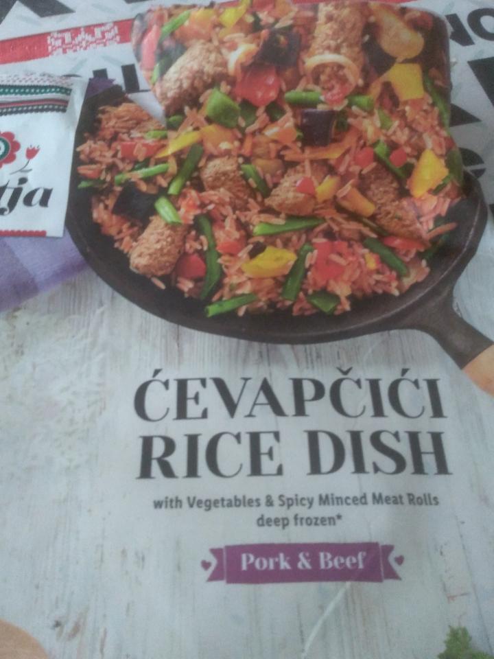 Fotografie - Cevapcici rice dish 