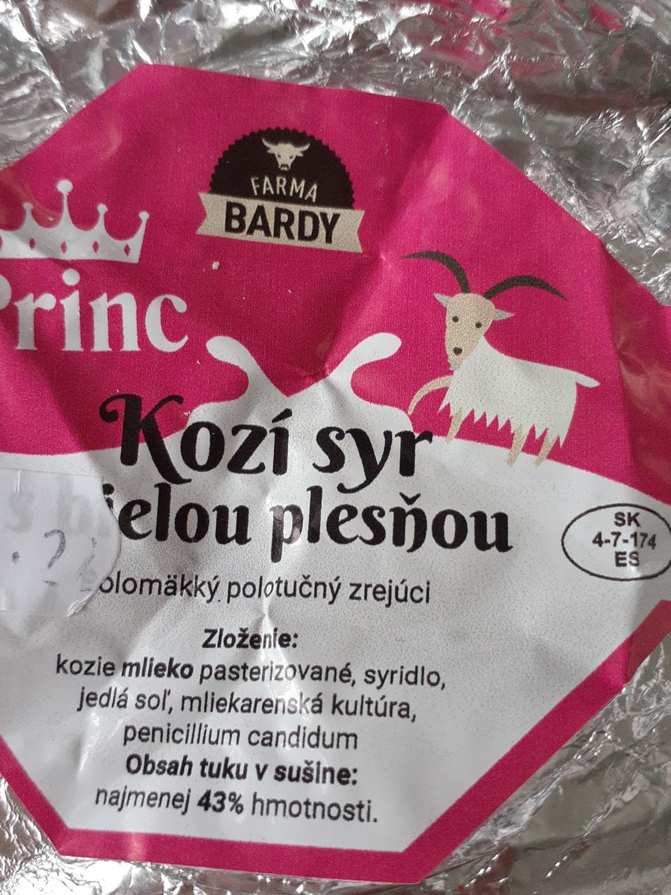 Fotografie - kozi syr s bielou plesnou Farma Bardy