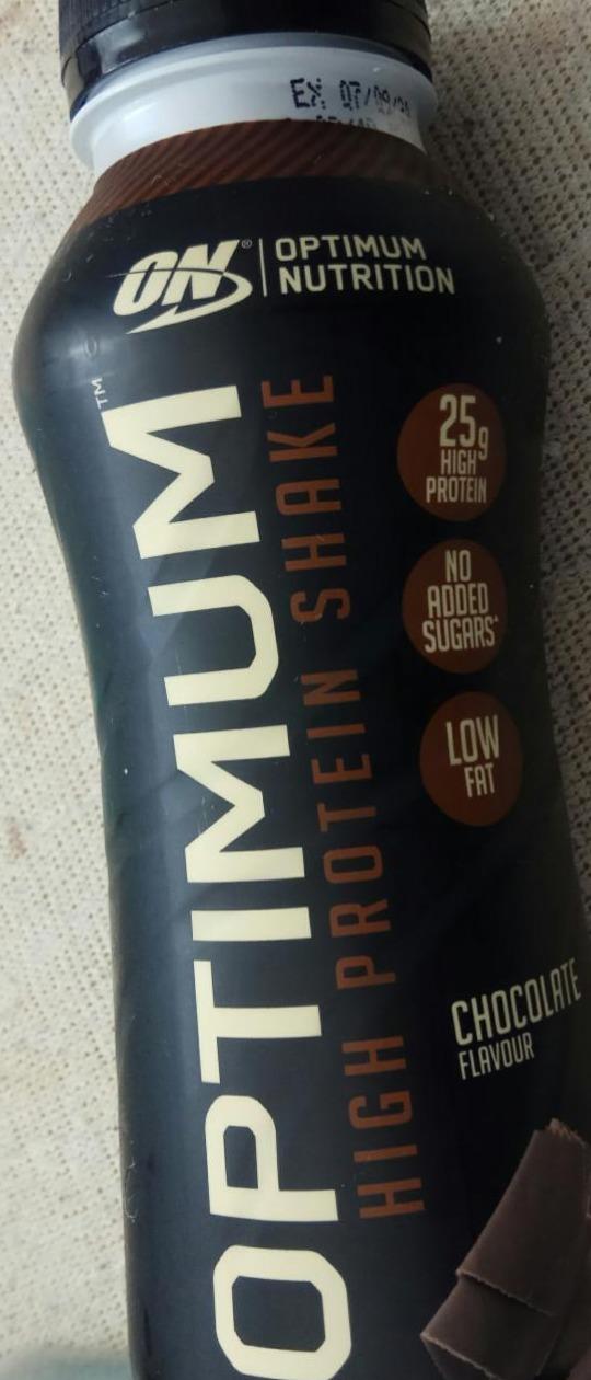 Fotografie - Optimum high protein shake chocolate 25g protein