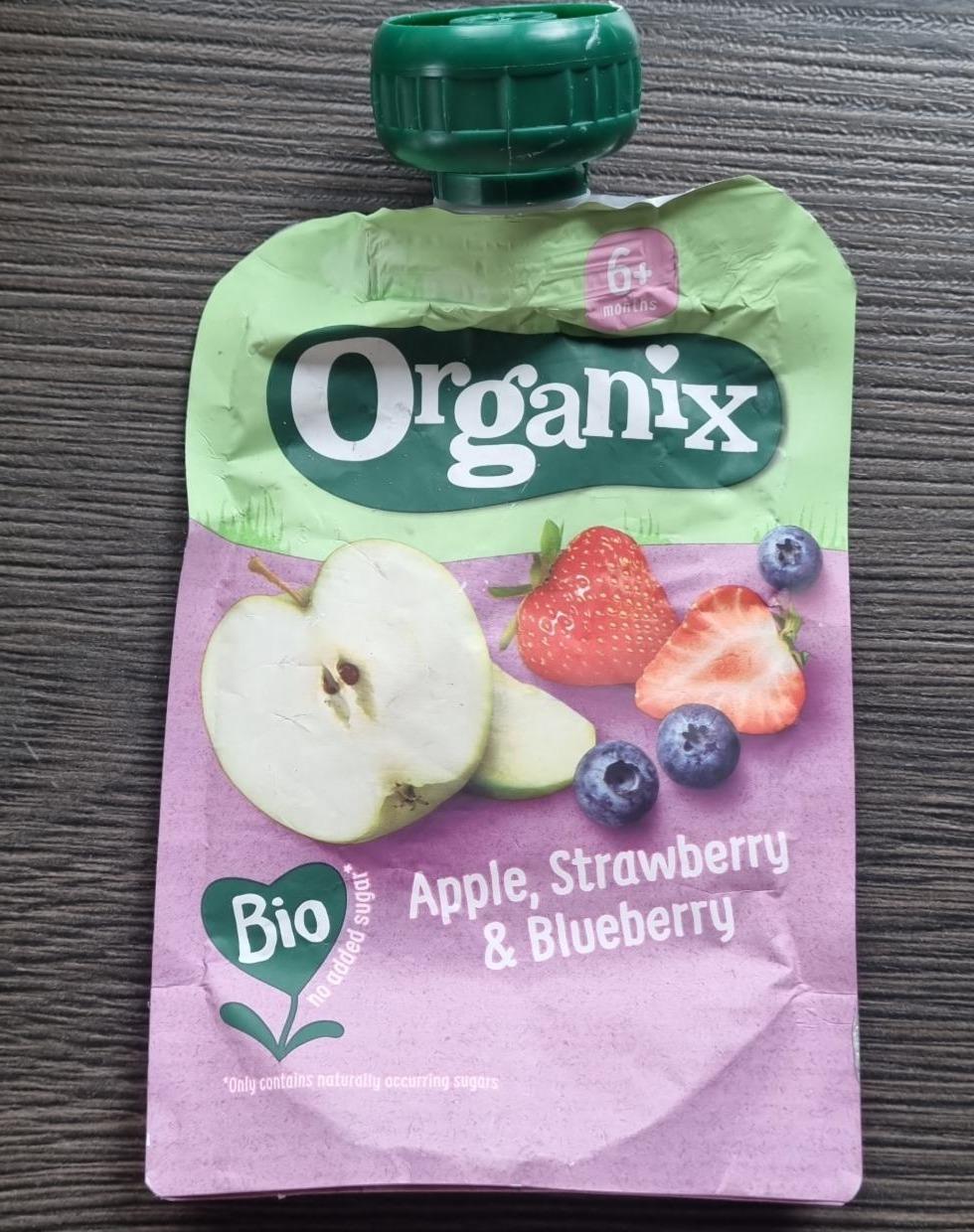 Fotografie - Apple, Strawberry & Blueberry Organix