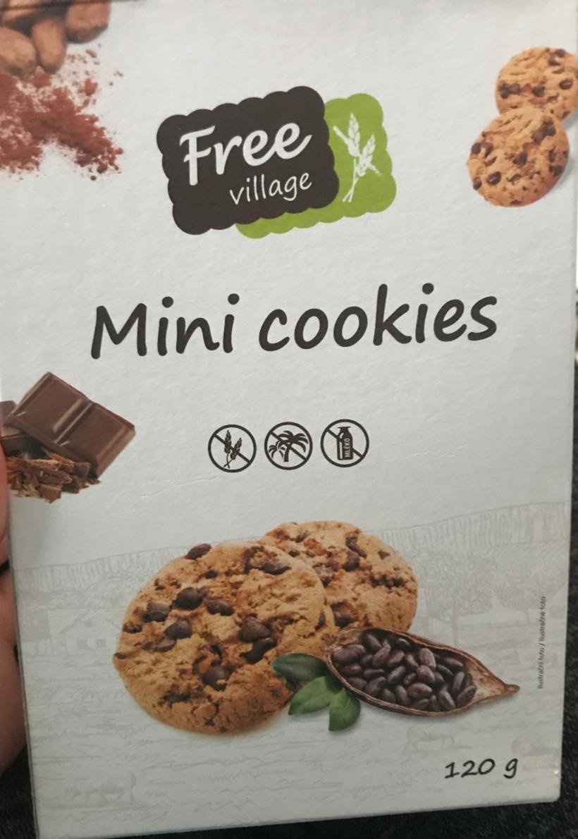 Fotografie - Free village Mini Cookies s čokoládou bez lepku Perník