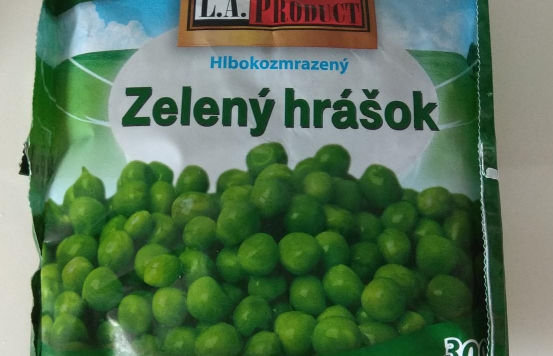 Fotografie - Zelený hrášok hlbokozmrazený L.A. Product