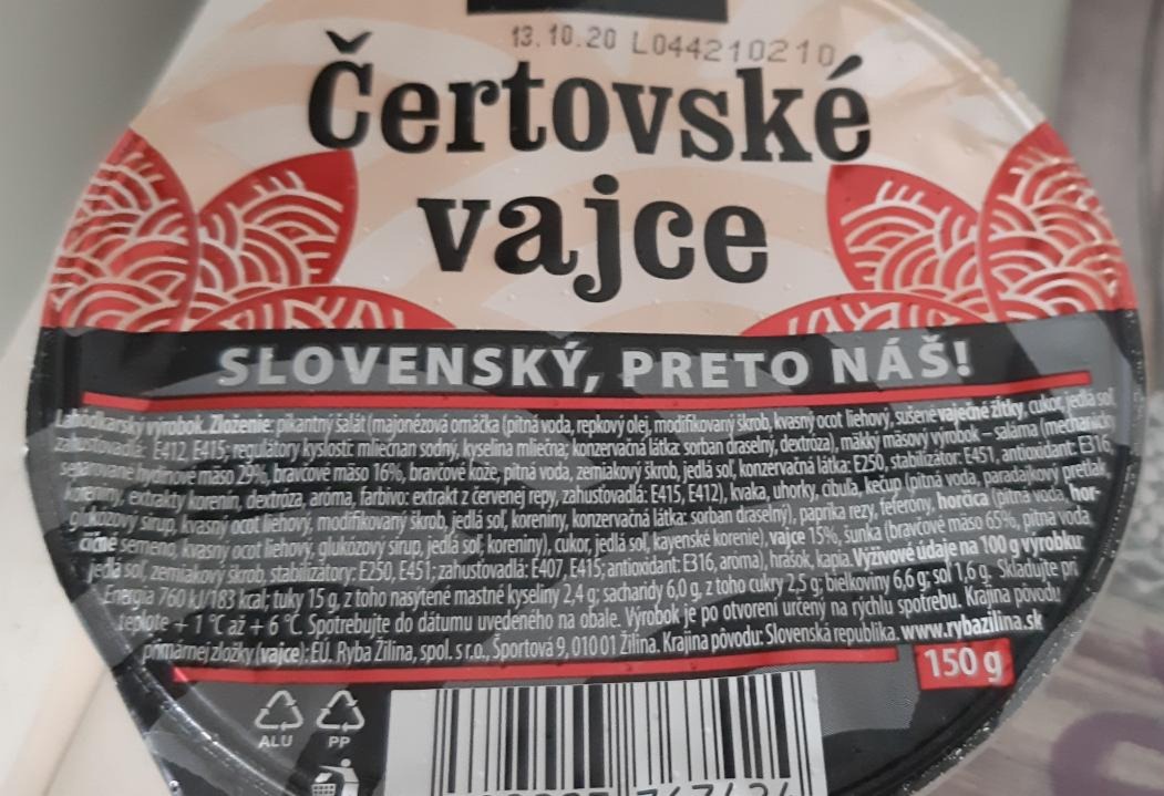 Fotografie - Čertovské vajce Preto