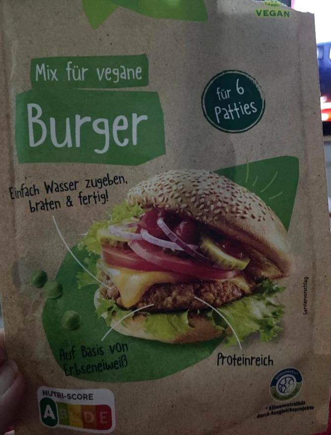 Fotografie - Mix für vegane Burger Vemondo