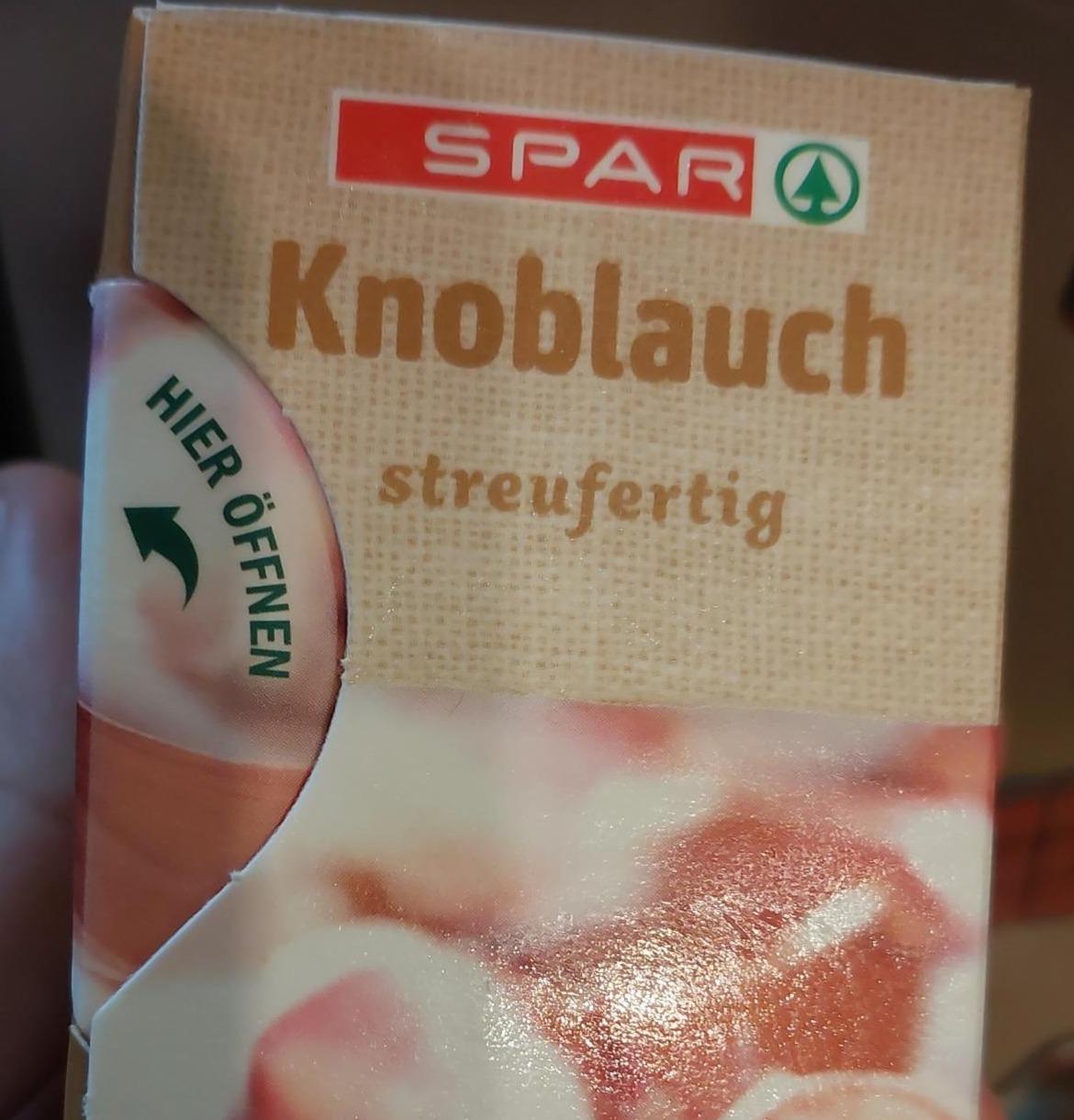 Fotografie - Knoblauch Spar