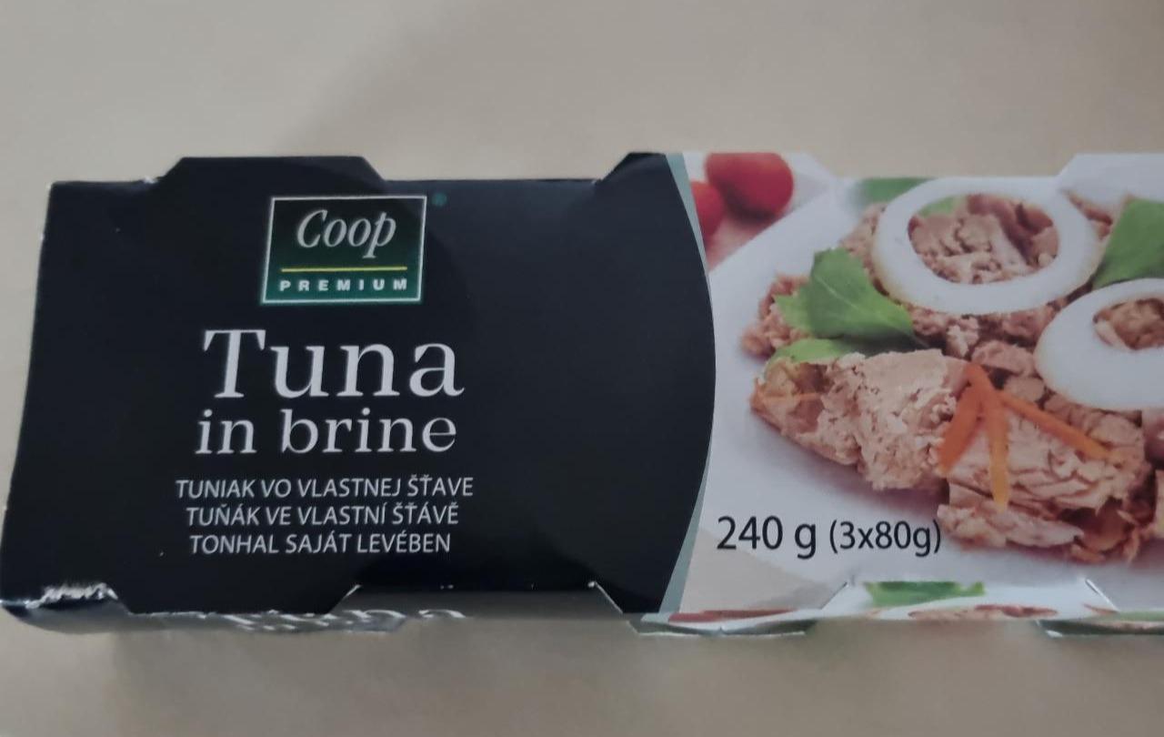 Fotografie - Tuna in brine Coop Premium