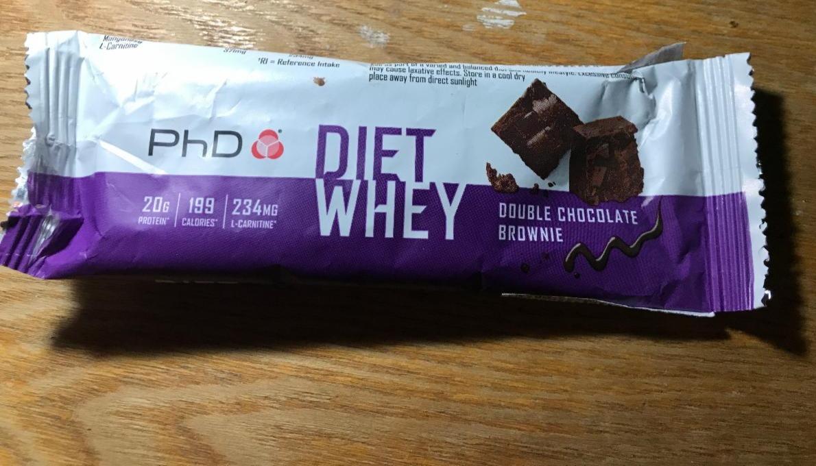 Fotografie - Diet Whey Double Chocolate browwnie