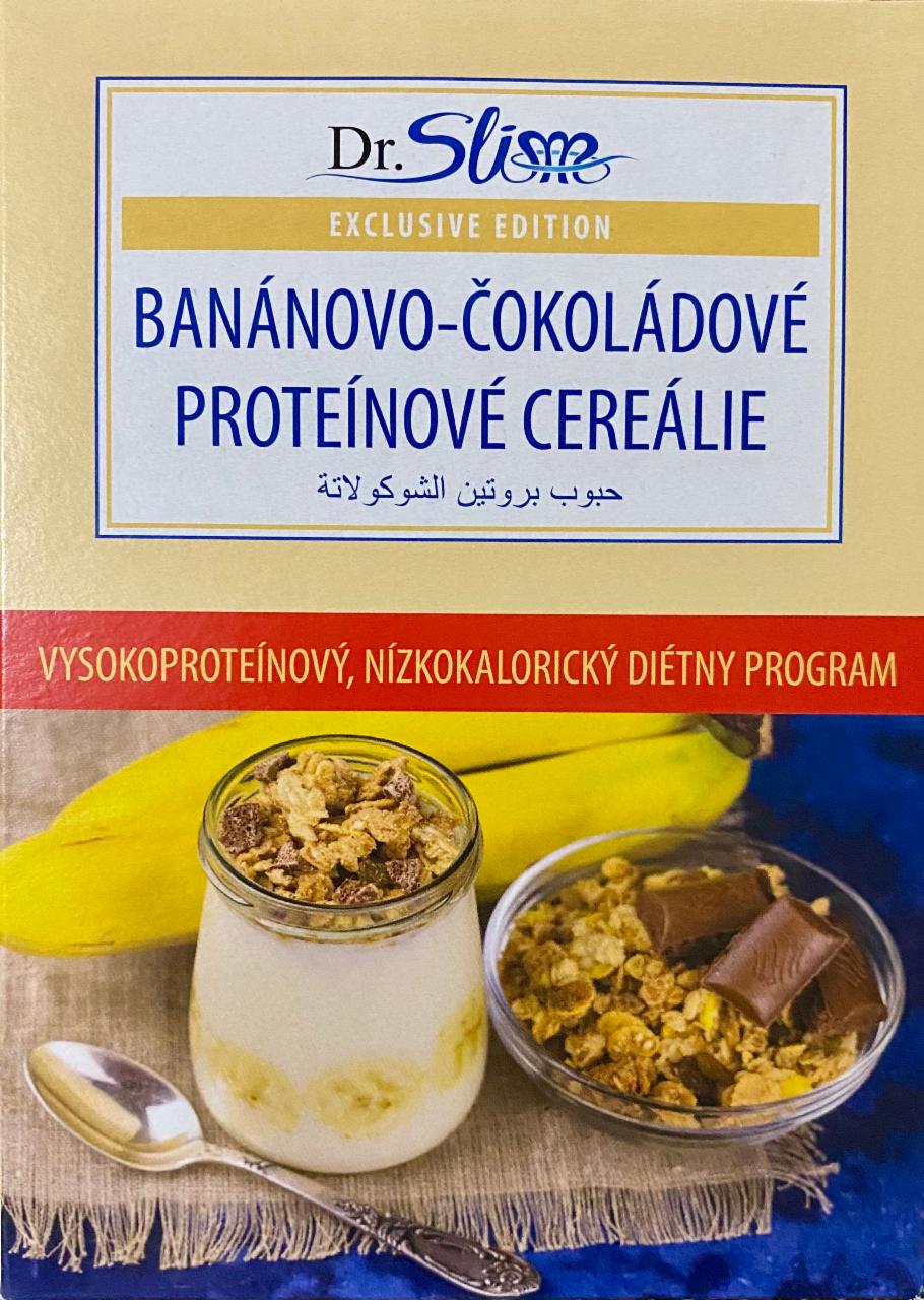 Fotografie - Banánovo-čokoládové proteínové cereálie Dr.Slim