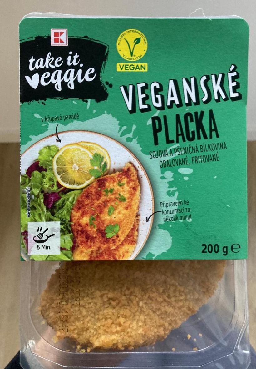 Fotografie - Veganské placka K-take it veggie